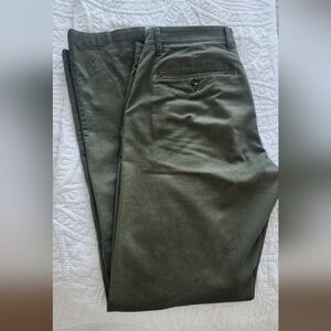 Goodfellow & Co Green Hennepin Chinos 32x34